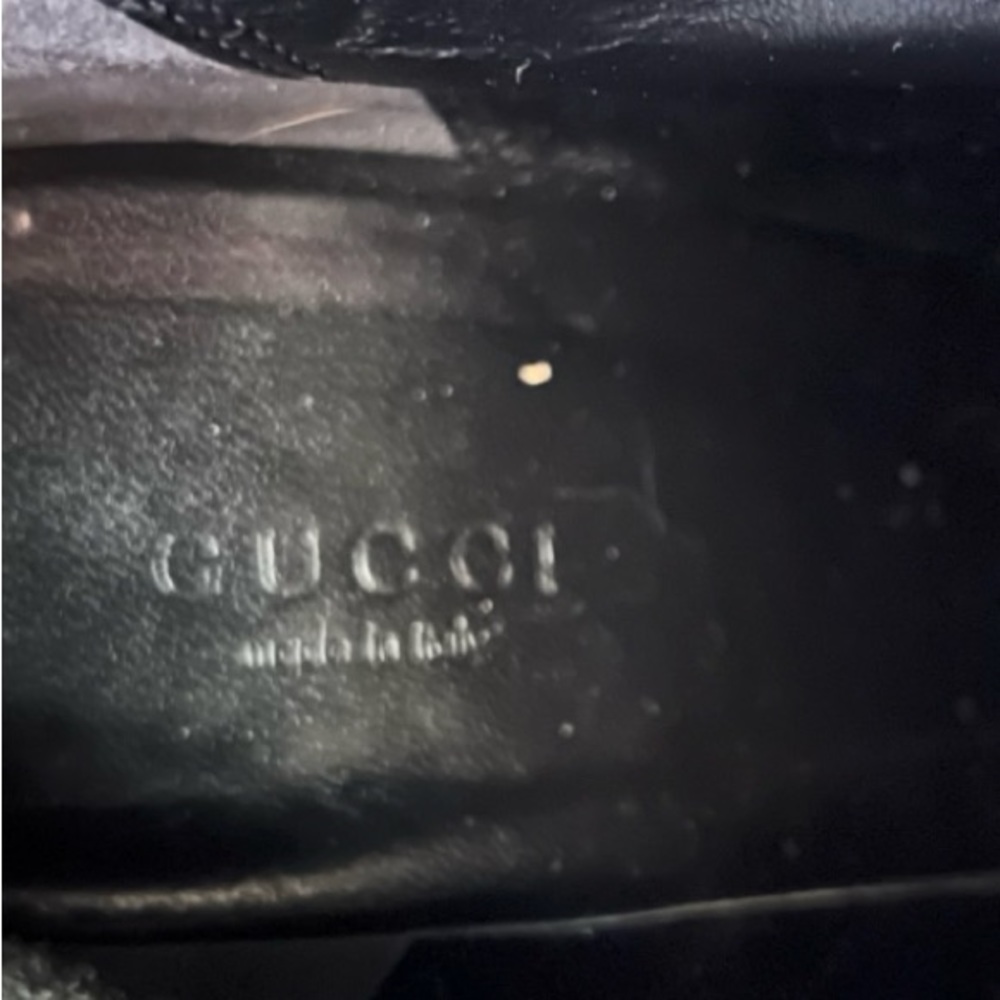 Gucci Knee High Horsebelt Patent Leather Knee High Boots -Size 6.5 fits like a 6 - Picture 3 of 10